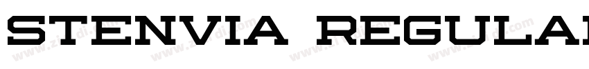 Stenvia Regular字体转换 Stenvia Regular字体转换